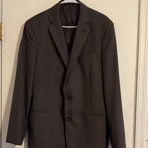 Jos. A. Bank Reserve Dark Gray Checkered Blazer